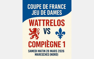 Coupe de France :  Wattrelos vs Compiègne