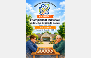 Championnat individuel – Journée 2 à Glisy