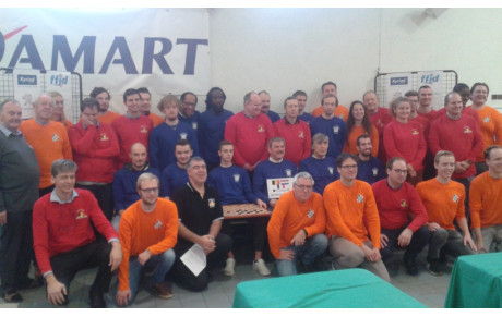 Grande fête du jeu de dames organisée par le damier club de Wattrelos